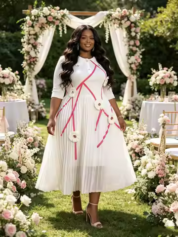 african dress clothes for woman wedding party dashiki robe africaine traditional church outfit fashi