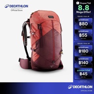 Decathlon Women'S Trekking 50 L Backpack For Women 50 Model Mt100 Easyfit-Red Backpack Woman