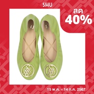 SHU SOFY SOFA SIGNET ON RIVIERA - SAGE GREEN รองเท้าคัทชู