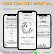 Kad Kahwin Digital Murah | Jemputan Aqiqah | Kad Hari Lahir |  Kad Raya | Video + Music