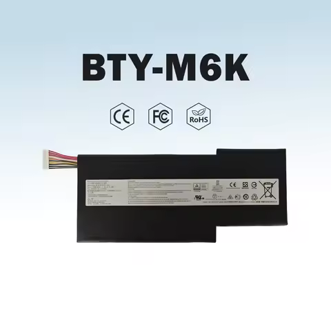 BTY-M6K Battery for MSI GF63 8RC 8RD GF65 GF75 GS63VR GS73 GS73VR