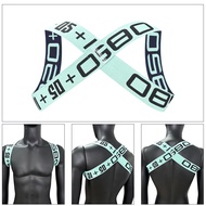 Men's Cross Shoulder Strap Pectoral Muscle Enlargement Anti-hunchback Elastic Belt Pink BS8107