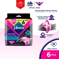 Libresse Maximum Security Maxi Panties M 6s