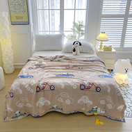 ผ้าห่มดิสนีย์ Disney ผ้าห่ม Blanket Stitch ผ้าห่มแอร์ นุ่ม ซักได้ Mickey/Minnie/Snoopy เหมาะกับเตียง