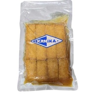 (Halal) Inariage Frozen 750g (60's)  Boiled Bean Curn Skin with Sauce, Sushi Pockets 甜豆腐袋 (SD13)