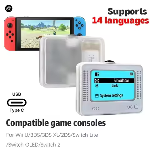 For Allmiibo Chargeable Intelligent Simulator Emulator Universal Writer for NDS Switch IIU 3DS Wiiu 