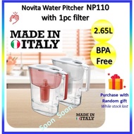 Novita Water Pitcher NP 110 with 1pc filter