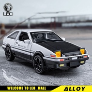 LEO 1:36 Toyota AE86 Metal Diecast Alloy Toy Car Model Trucks For Kids Toys Vehicles Hobbies Collect