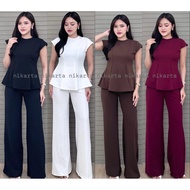 One set calla || Latest top and bawan suits || Korean set style