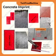 Acuan Simen Konkrit Corak Lantai Concrete Imprint Mould