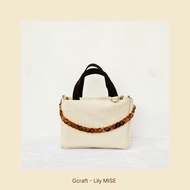 Mini olla bag - canvas bag - tote bag - sling bag - mini tote - tote bag