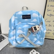 Tas Jansport Unicorn Clouds Premium Fulltag / Tas Sekolah Anak / Tas Ransel Cowok Cewek