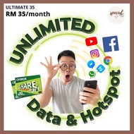 ONEXOX, Ultimate 35 28 Months Validity Unlimited Data Unlimited Hotspot Free Call Internet Plan