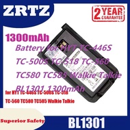 Battery for HYT TC-446S TC-500S TC-518 TC-560 TC580 TC585 Walkie Talkie BL1301 BL1719 1300mAh