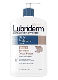 美國🇺🇸直送 Lubriderm Daily Moisture Body Lotion with Shea + Enriching Cocoa Butter For Dry Skin 473ml
