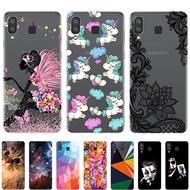 Samsung Galaxy A8 Star Case Silicone Soft TPU Cartoon Paint Phone Case Back Cover Samsung A8 Star Casing