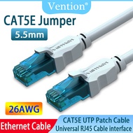 Vention Cat5e สาย RJ45สายแลน UTP สายเคเบิลอีเทอร์เน็ตอีเทอร์เน็ต0.75ม. 1ม. 2ม. 3ม. 5ม. 5ม. สำหรับ PS2เราเตอร์คอมพิวเตอร์ส่วนบุคคลตัวสายต่ออินเทอร์เน็ต Cat6