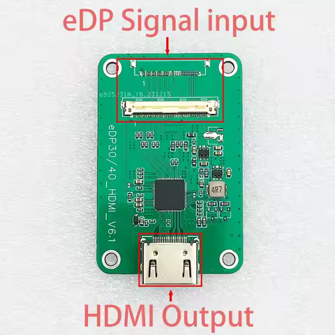 4K2K1080P Multi-Resolution EDP to HDMI Output Adapter Board DP to HDMI Transmitter Support Various D