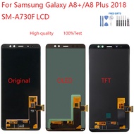 For Samsung Galaxy A8+/A8 Plus 2018 SM-A730F LCD Display Touch Screen Digitizer Assembly Display Replacement Parts