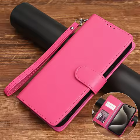 Protection Leather Wallet Book Flip Cover Funda Case For OPPO Realme 1 2 3 5 5i 5S 6 6i 7 7i 8 8S 8i