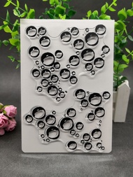 Background dots Clear Silicone Rubber Stamp for DIY scrapbooking/photo album Decorative craft A03
