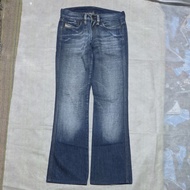 Longpants Jeans Diesel Industry Vtg Blue Washed Fading Bootcut Original Second Preloved