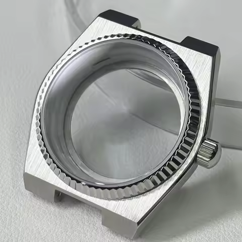 PRX NH35 40MM Waterproof Watch Case Sapphire Crystal Fluted Bezel Watch Cases Parts For PRX Super Pl