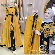 GISEL MAXY SET OUTER - GAMIS GISEL MAXY - GAMIS MONALISA SET OUTER TERBARU - GAMIS MONALISA ABSTRAK
