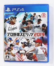 PS4 日本棒球 職棒野球魂 2019 可更新2020球員資料 (日文版)**(二手商品)【台中大眾電玩】
