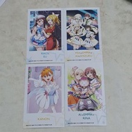 Lovelive love live 卡 μ's 繪里 aqours sunshine 櫻內梨子 riko  liella liella!  澀谷香音 kanon  虹咲學園學園偶像同好會 nijig
