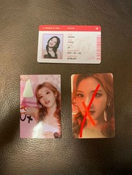 可換 Twice formula of love 小卡