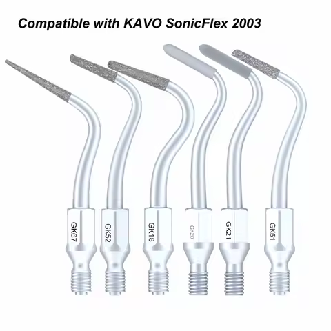 1pc Dental Ultrasonic Scaler Scaling Tips for KAVO SonicFlex Scaler Handpiece GK1 GK2 GK4 GK6 GK12 G