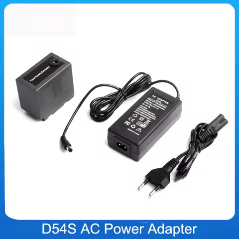 CGR-D54S D54S DC Coupler + AC Power Adapter for Panasonic Cameras NV-MX500EG MX500EN MX350B MX350EN 