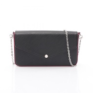 【二手】路易威登LOUIS VUITTON單肩包 Pochette Felicie M64579 黑色皮革 Pochette Felicie 女士二手 B