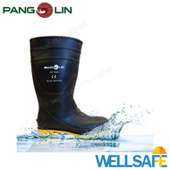 PANGOLIN บู๊ทยางกันสารเคมี รุ่น 0016 หัวยาง สูง 14" มาตรฐาน CE Safety Boots รองเท้าบู๊ท PVC