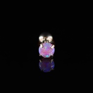 [New Product Special Offer] Opal Stone Opal Jewelry High-Grade Opal Stone Fire Color Opal Thin Rod 0