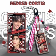 GANTUNGAN REDRED CORTIS/Keychain REDRED CORTIS PHOTOSTRIPKeychain CORTIS PHOTOSTRIP/ CORTIS REDRED K