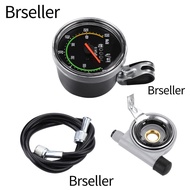 BRSELLER Mechanical Bike Computer, Easy Installation Bike Accessories Analog Speedometer, Durable KP