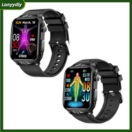 lA TK11P Smart Watch Fitness Tracker IP68 Waterproof 1.83-inch Screen With ECG Blood Oxygen Blood Pressure Sleep Monitor