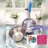 SHS MILK POT 99 W 18CM | STAINLESS Steel Pan | Pot | MILK POT | Cooking Pot