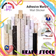 (SV)(60cmx500cm) Marble Waterproof Self Adhesive | kertas Dinding marbel