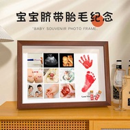Baby Hand Footprint Photo Frame Handprint Footprint Commemorative Photo Frame Hollow Photo Frame New