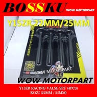 Y15 ZR VALVE 22MM 25MM RACING VALVE 22MM/25MM KOZI RACING VALVE SET 22MM / 25MM LC150 RACING VALVE 2
