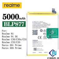 Realme 9I 5G Realme 8I C33 C35 C31 C30 C30s Narzo 50I 50A Prime Battery Blp877