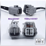 4 Pin Aircon Compressor Pump Oxygen Sensor Socket Wish Corolla Toyota SEG 4AFE AE101 Prius Hyrid O2 