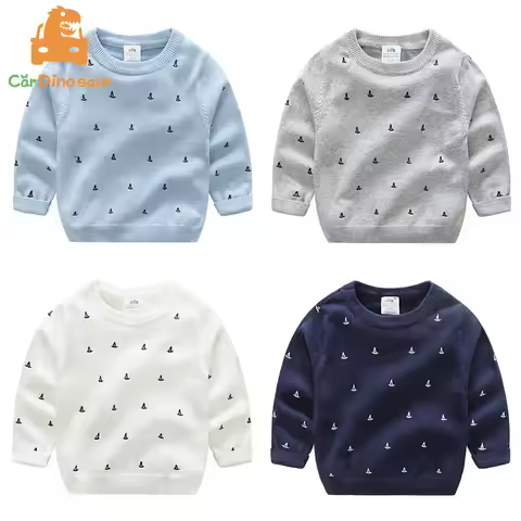 2025 Spring Autumn 2 3 4 5 6 7 8 9 10 Years Old Teenage Christmas Gift O-Neck Knitted School Child B