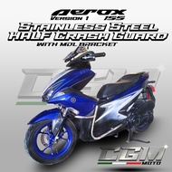 Aerox V1 Stainless Half Crashguard• Stainless Crash Guard for Aerox V1•Half Crash Guard for Aerox V1