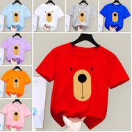 Kid Shirt Silky Short Sleeve T Unisex Kids Tshirts Budak Perempuan Baju Anime