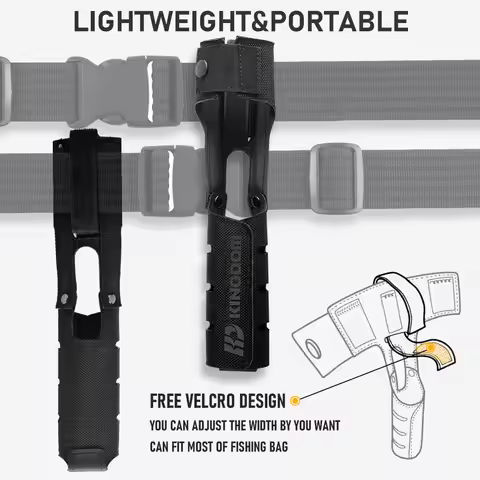 Kingdom Portable Rod Holder 27*21cm 81g Pole Rack Store Nylon Fishing Rods Holders Sheath Portable F
