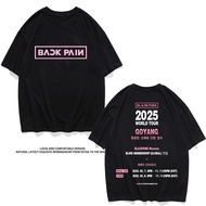 Kpop BLACKPINK 2025 WORLD TOUR <DEADLINE> Tshirt 100%Cotton Unisex Tshirt Women Men Round Neck Tshir